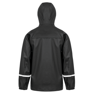 Prism PU waterproof jacket with reflective strips